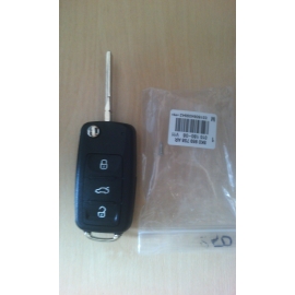 Заготовка выкидного ключа на три кнопки c 2012- Volkswagen Caddy